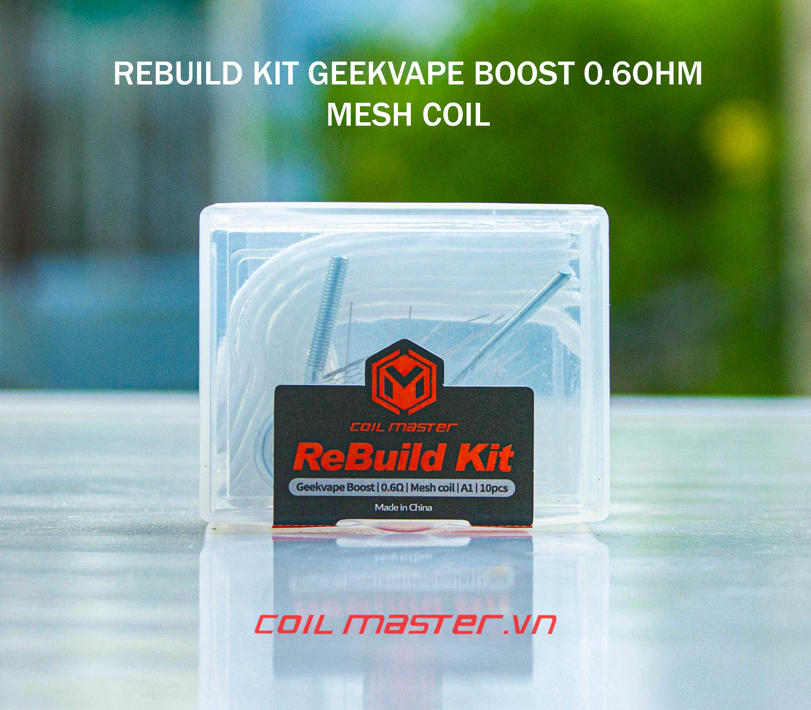 Bộ Rebuild Kit Xl1m 0.6ohm - Rebuild Kit Coil Master