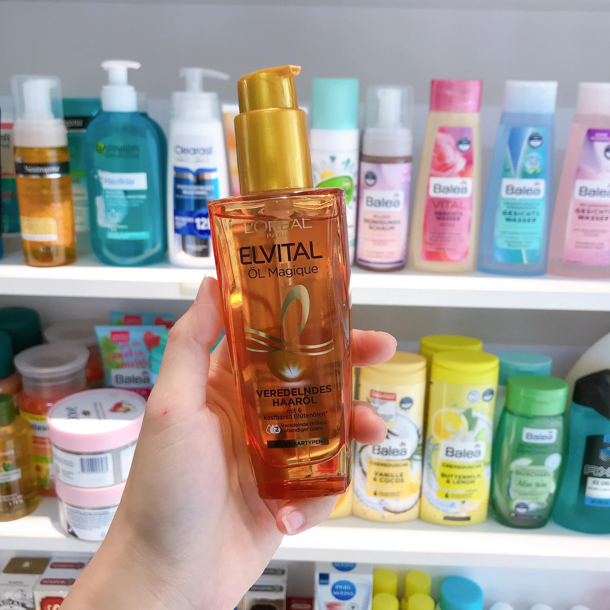 Tinh Dầu Dưỡng Tóc Loreal Và Gliss Kur Nội Địa Đức