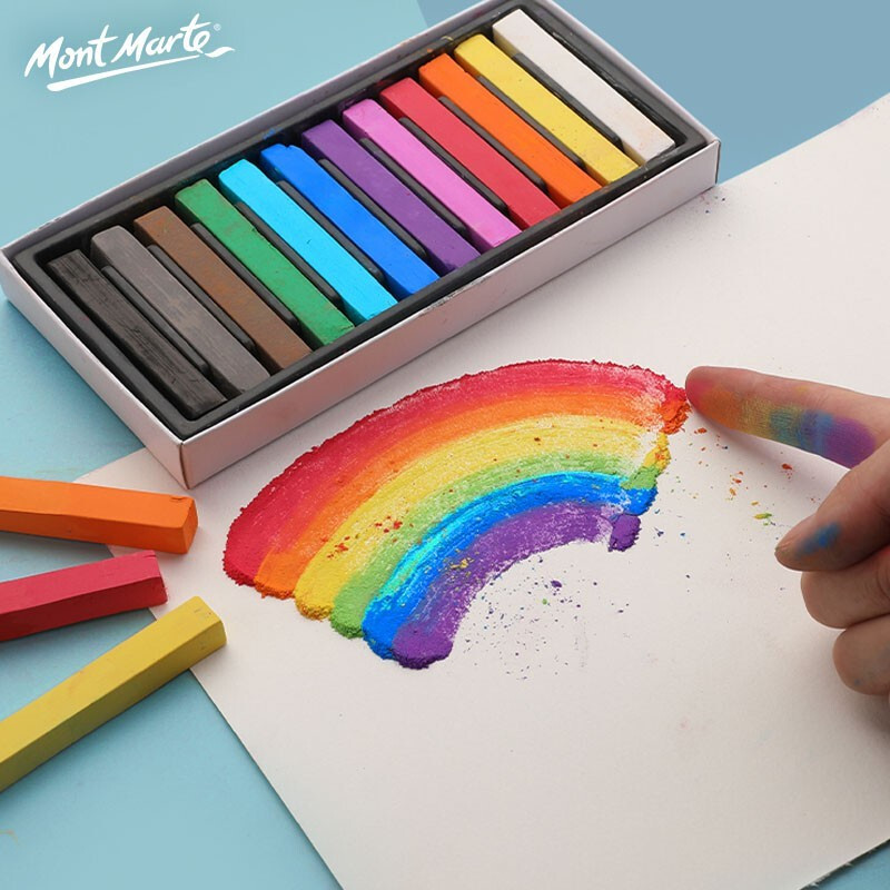 Bộ Phấn tiên Mont Marte 24 màu Pastel