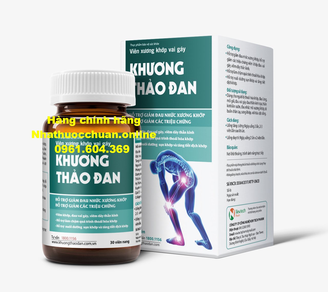 Khương Thảo Đan ( Hộp 30 viên)