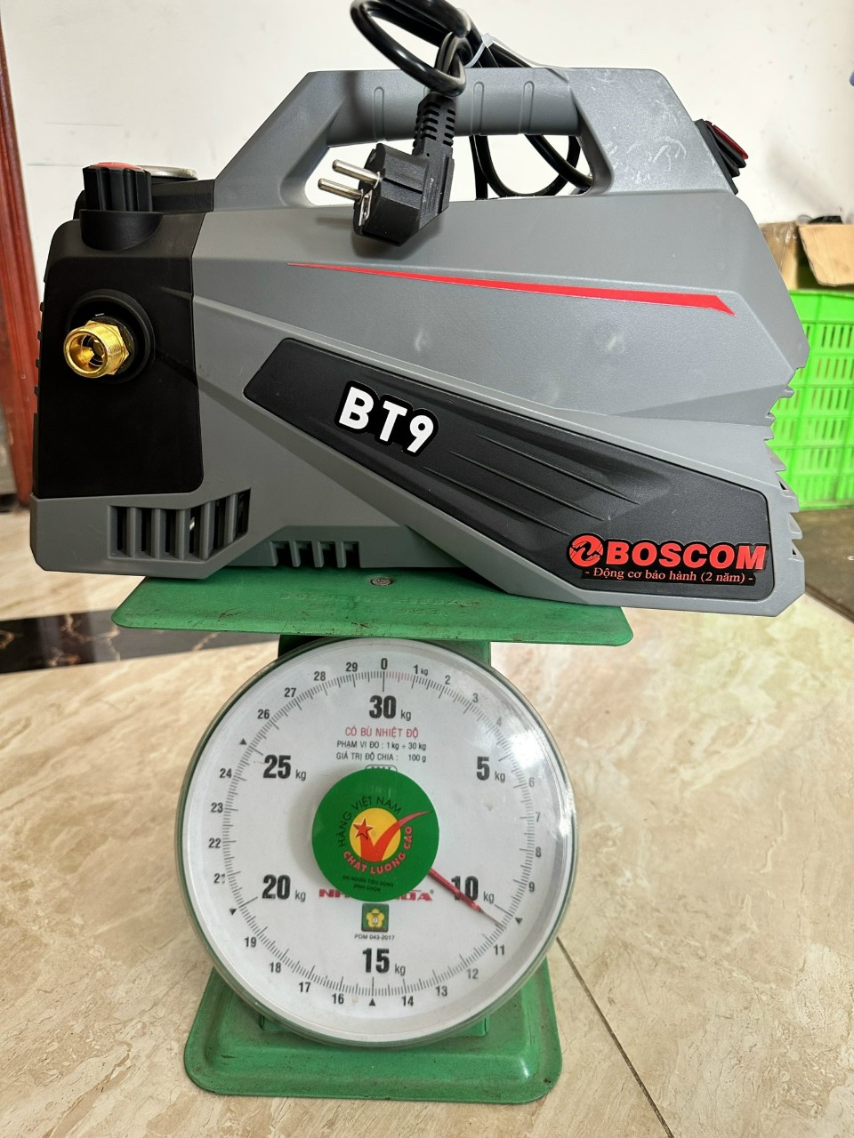 Máy Rửa Xe Chỉnh Áp BOSCOM BT9 3000W
