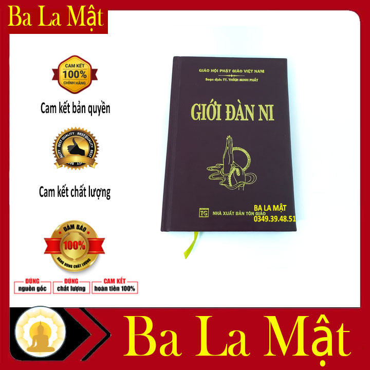 Kinh Giới Đàn Ni Trọn Bộ Bìa Da ( BA LA MẬT SHOP )