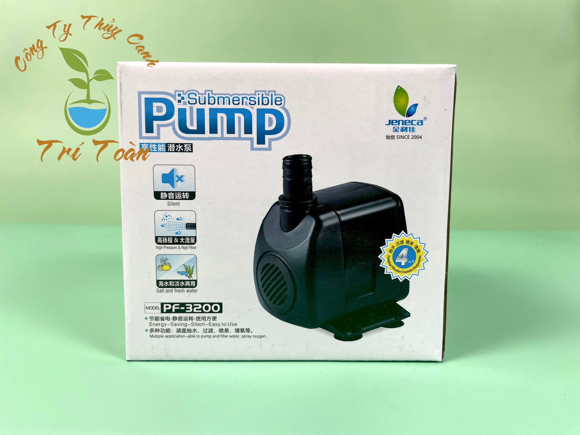Máy bơm nước mini hồ cá dòng Jeneca AP 3200