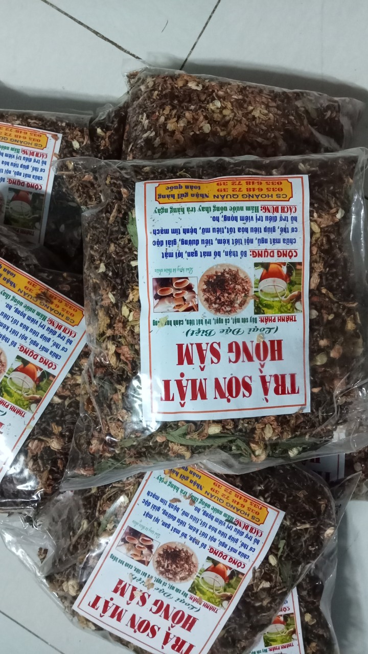 [GIÁ BÁN BUÔN] 1 Kg Trà Sơn Mật Hồng Sâm loại Đặc Biệt