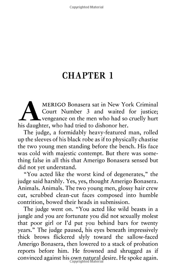 The Godfather ( Mario Puzo )