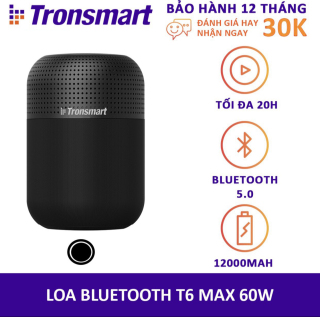Loa Bluetooth 5.0 Tronsmart T6 Max Công Suất 60W Hỗ Trợ TWS Và NFC Ghép thumbnail