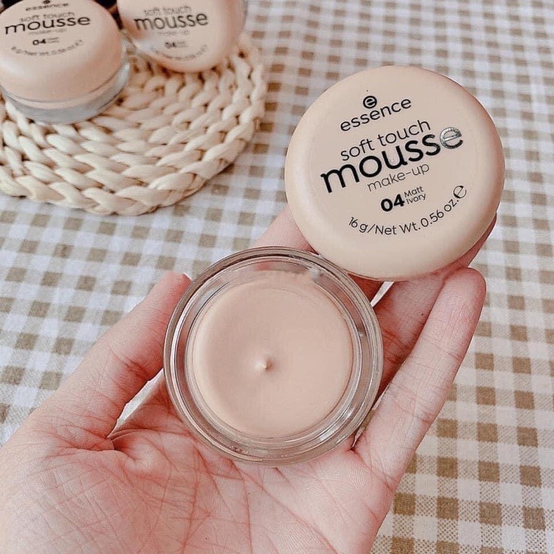 Che khuyết điểm Phấn tươi Đức Mousse 16g