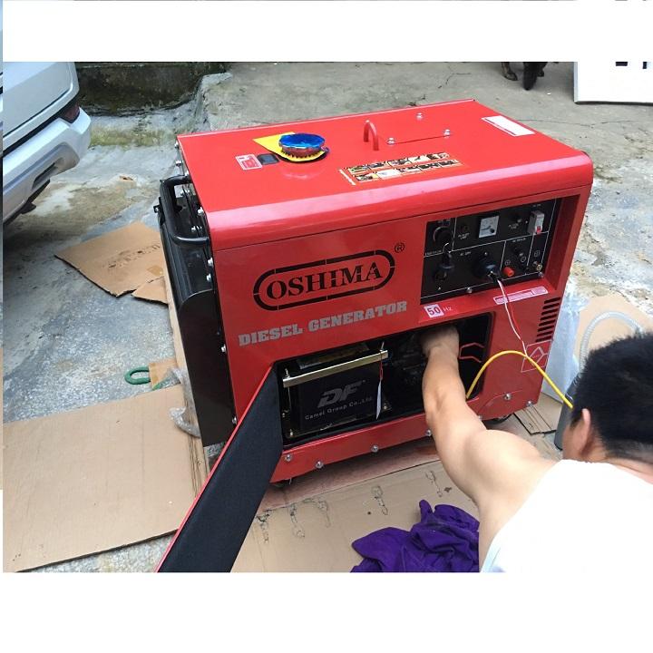 Máy Phát Điện Chạy Dầu 5kw Oshima 6500