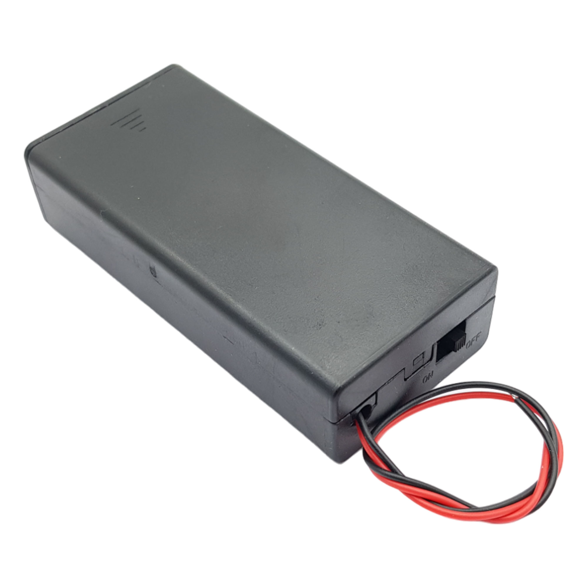 Hộp Pin 18650 2 cell có nắp và công tắc