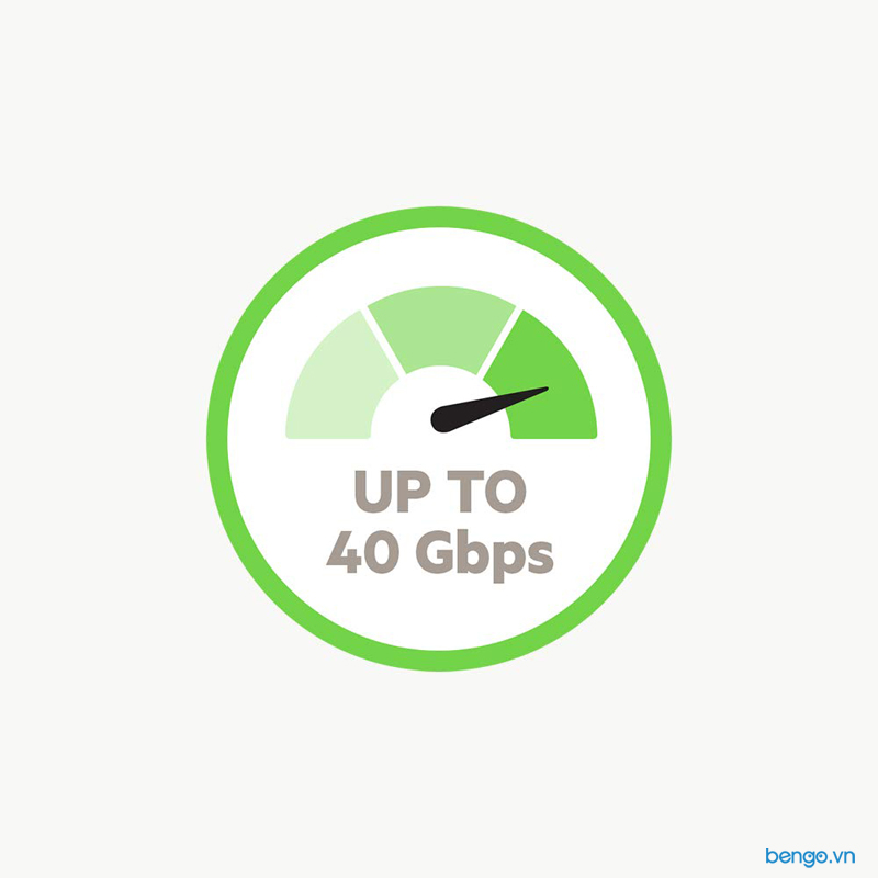 [HCM]Cáp Belkin Thunderbolt™ 3 USB-C to USB-C 100W - F2CD084