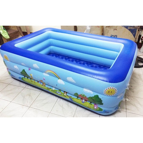 Bể bơi 1m8 3 tầng chống trượt