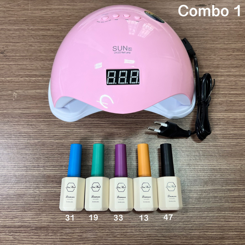 Com bo làm nail cá nhân , Sét đồ máy hơ sun5 sơn móng tay tại nhà