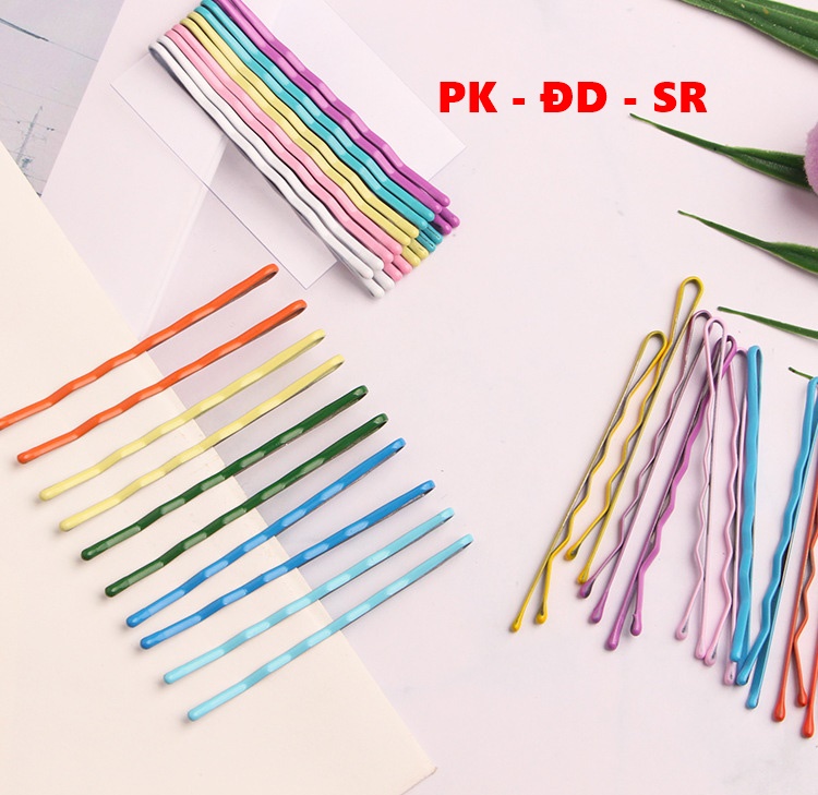 Bịch 10 Kẹp Tăm Nhiều Màu 6cm - Siêu Rẻ