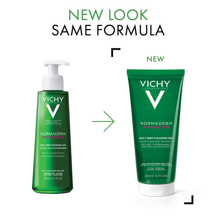 Sữa rửa mặt Vichy Normaderm Phytosolution Purifying Cleansing Gel 200ml