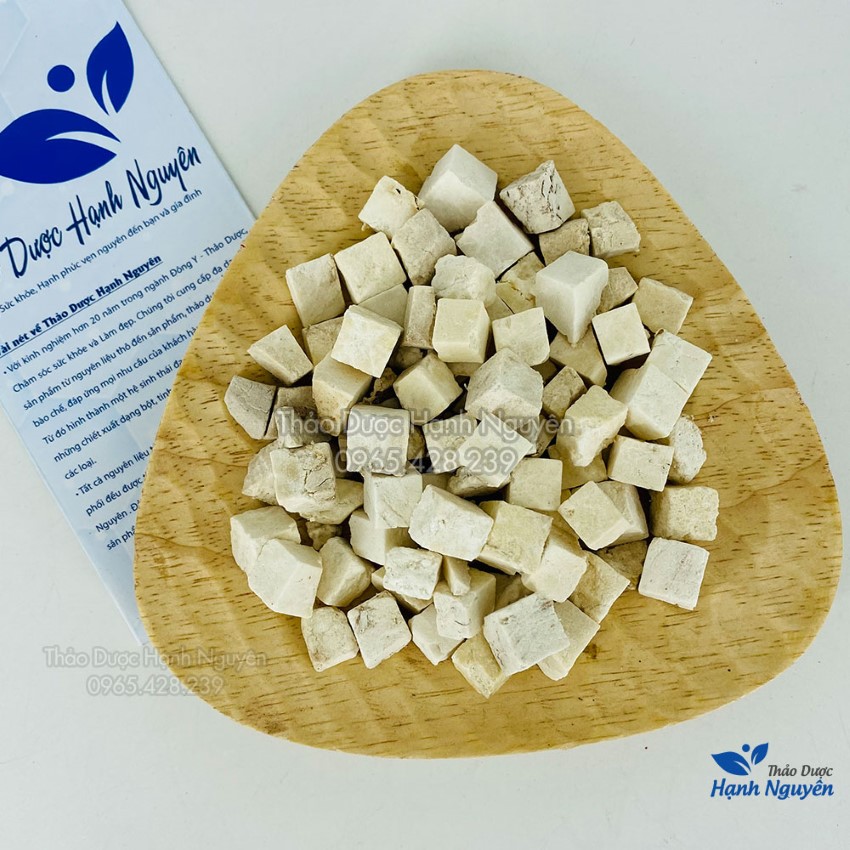 Bạch linh 100g, bạch phục linh trắng da, cải thiện nám, tàn nhang, tăng cường sức khỏe - Thảo Dược Hạnh Nguyên