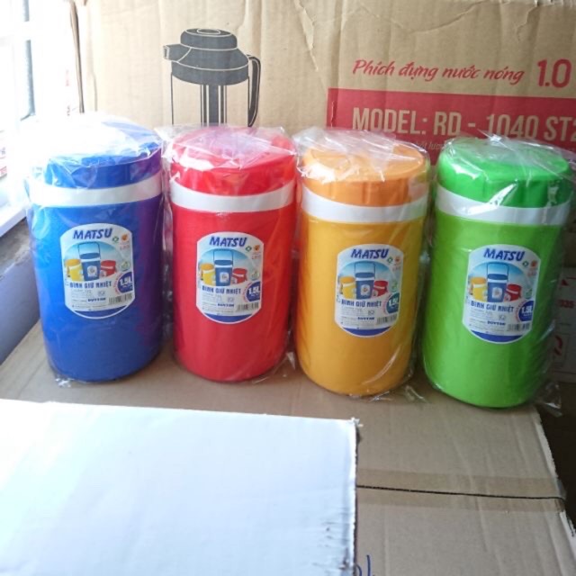 Bình nước giữ nhiệt 1.5L duy Tân