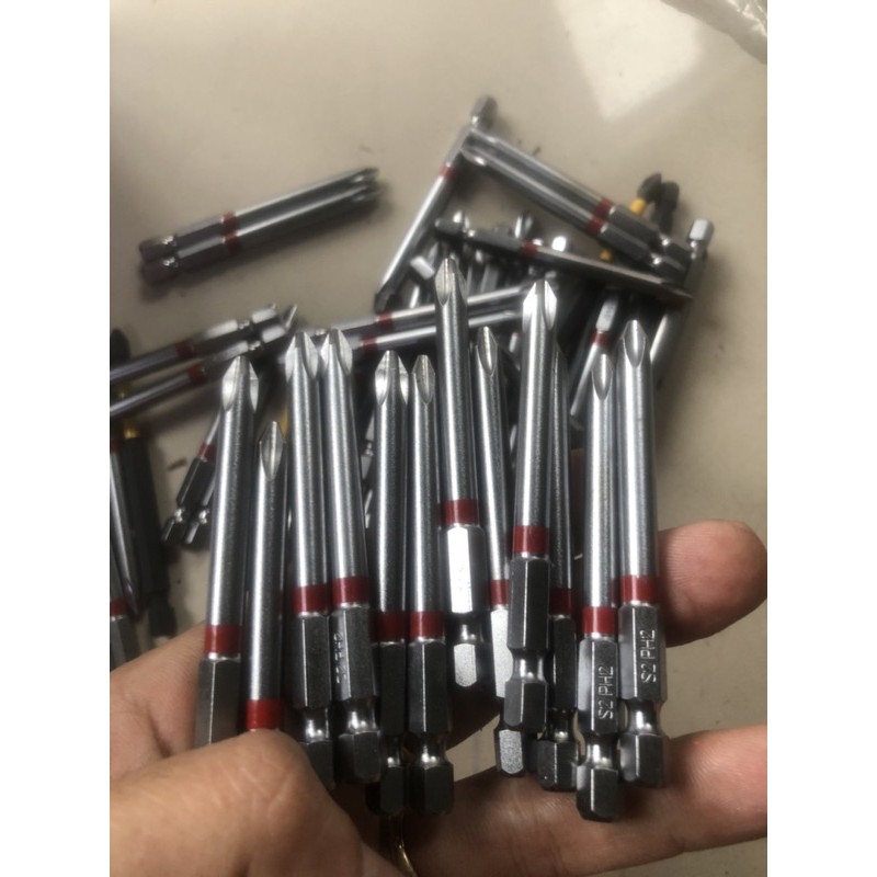 Mũi vít nhật ph2 thép trăng siêu cứng -9cm