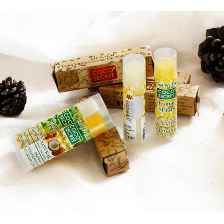 Son Dưỡng Môi Dầu Dừa Sáp Ong Coco Secret