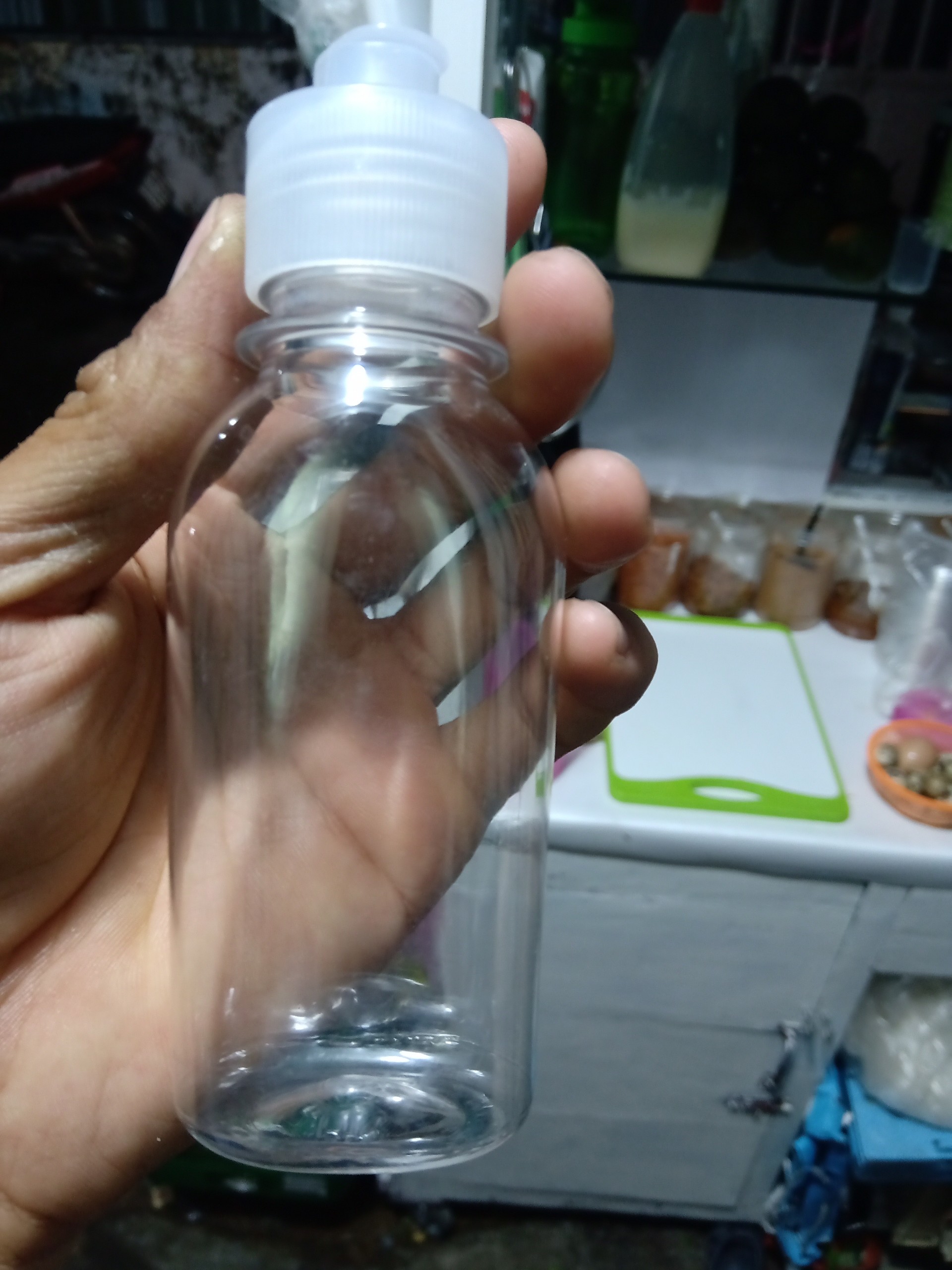 Chai nhựa pet 100ml - 3 chai.
