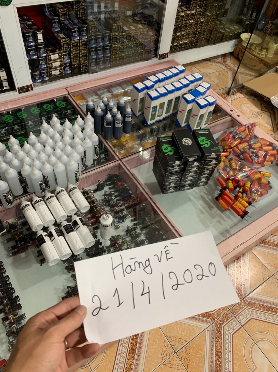 Mực xăm màu trắng Dynamic 30ml