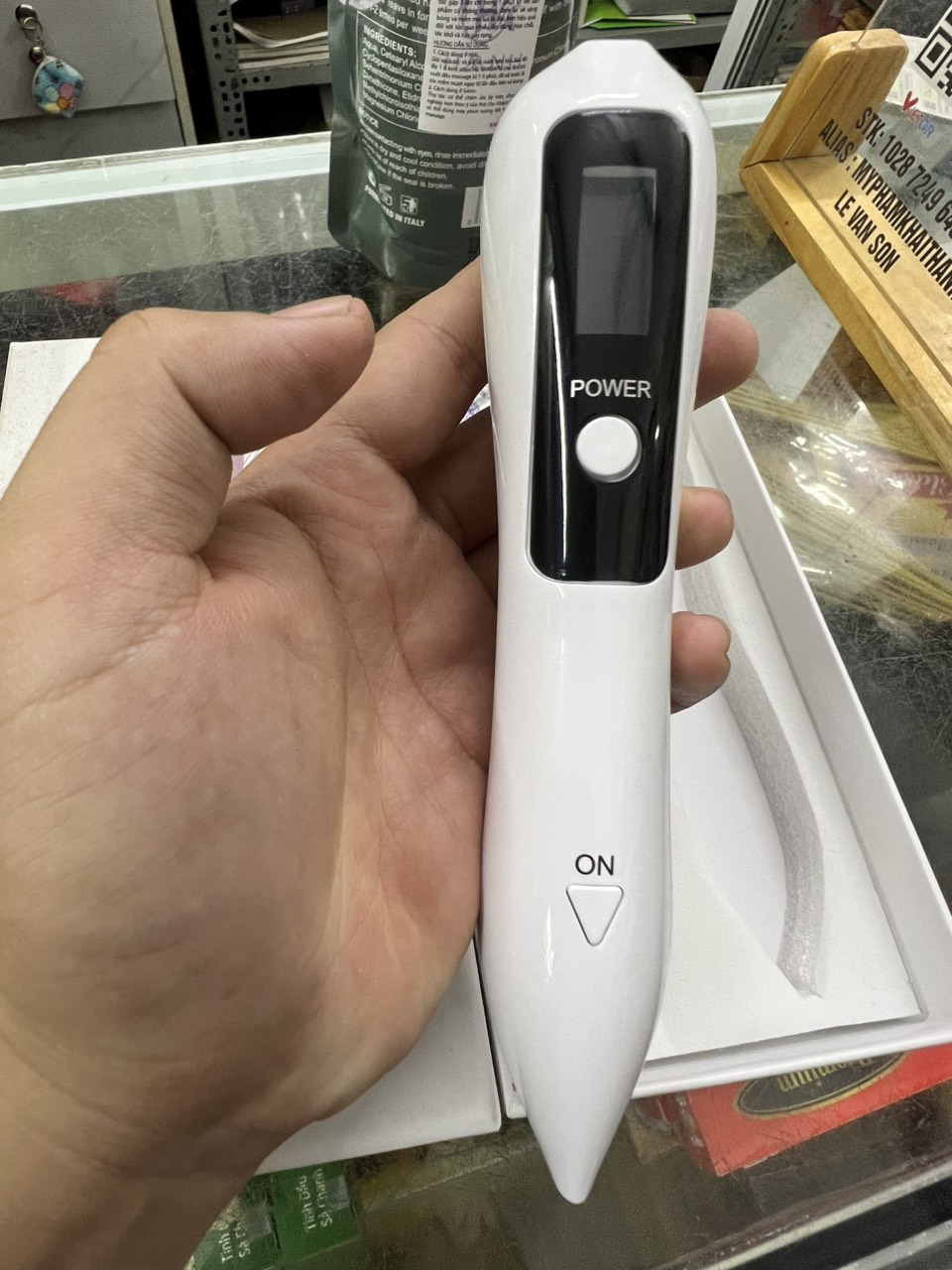 Máy laser đốt nốt ruồi , mụn thịt , tàn nhang cao cấp