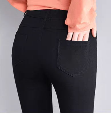 Quần Tregging Nữ Hàng Co Giãn Mạnh Lưng Cao Tôn Dáng