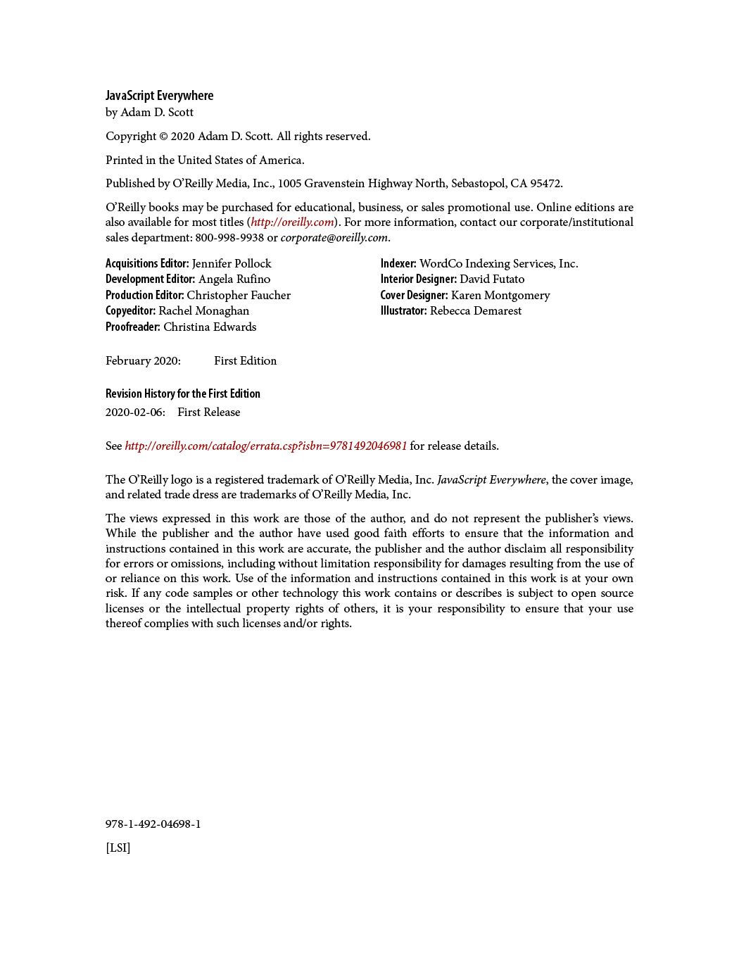 JavaScript Everywhere