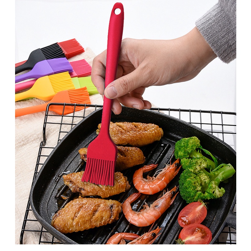 Cọ Phết Thực Phẩm Silicone - Chổi Quét Dầu - Phết Lòng Đỏ GBCU010SR