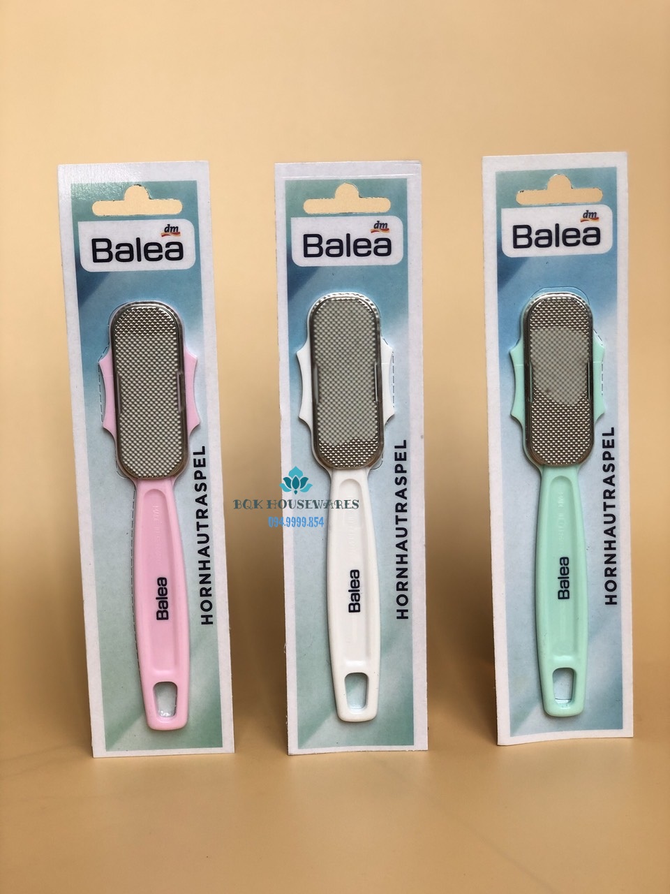 [HCM][ HÀNG ĐỨC]  Chà gót chân inox Balea