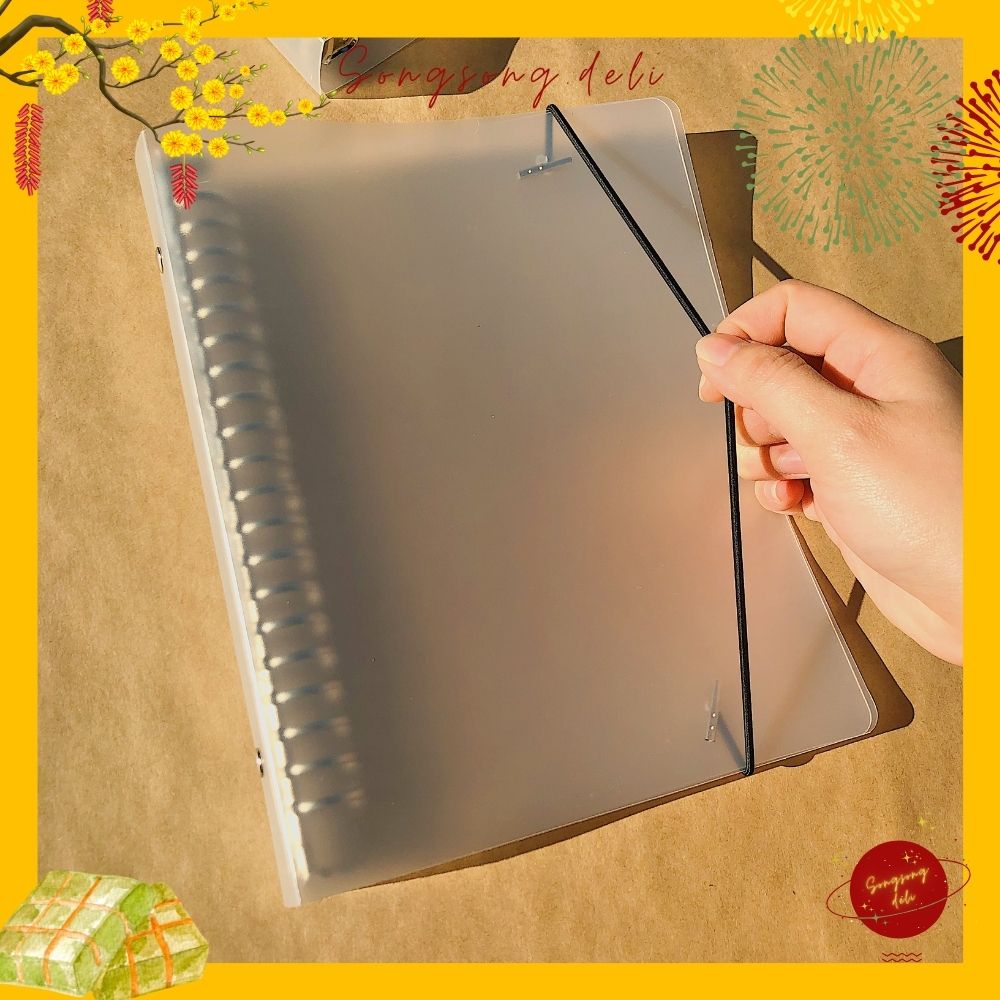 Sổ còng, Binder A5 B5, Bìa sổ còng làm sổ Planner Bullet Journal (Chỉ có bìa)