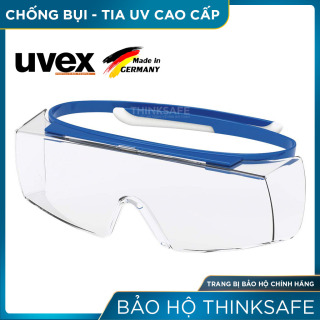 Kính bảo hộ Uvex Super OTG kính chống bụi có thể đeo cùng kính cận thumbnail