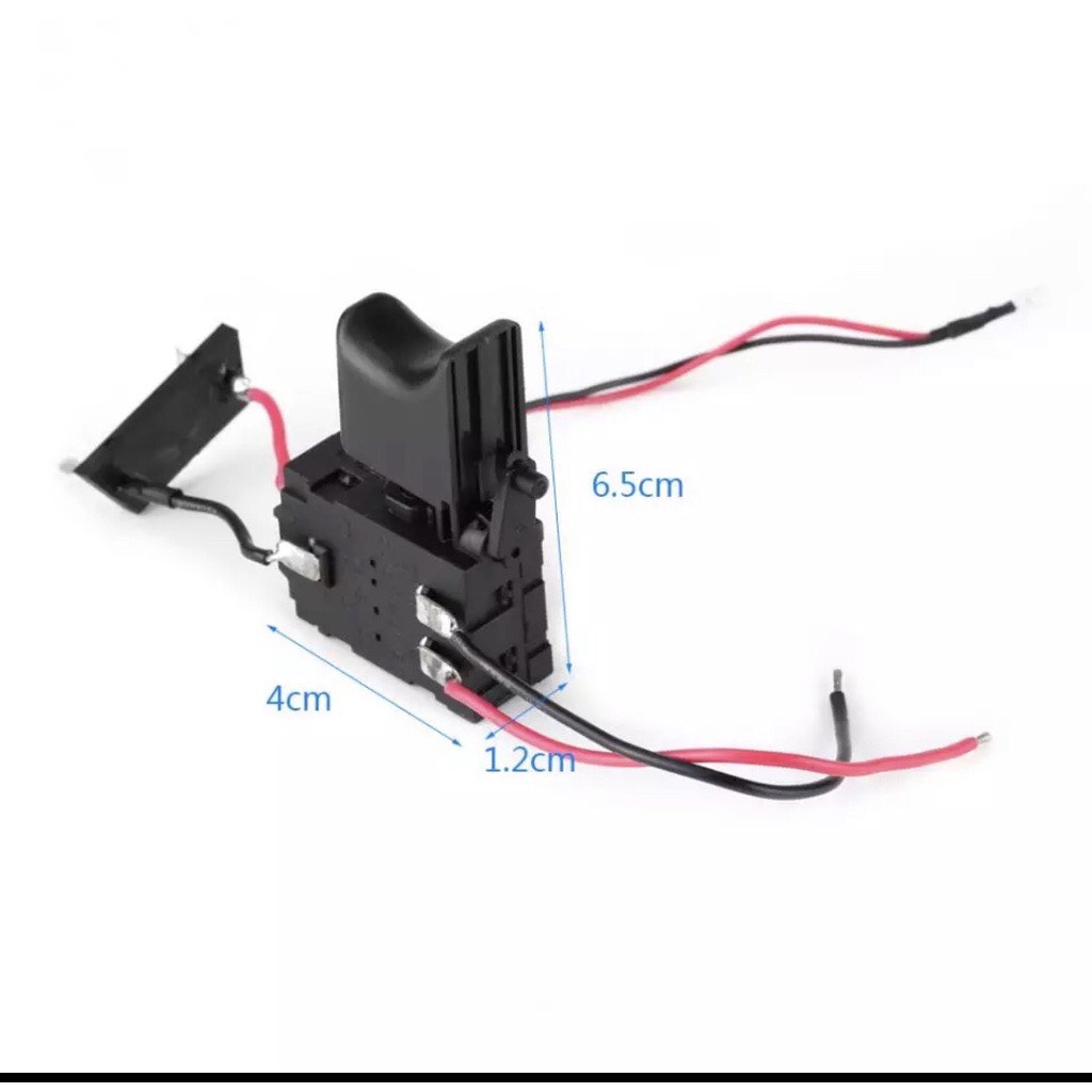 Công tắc, cò máy khoan 12v,21v có điều tốc, đảo chiều