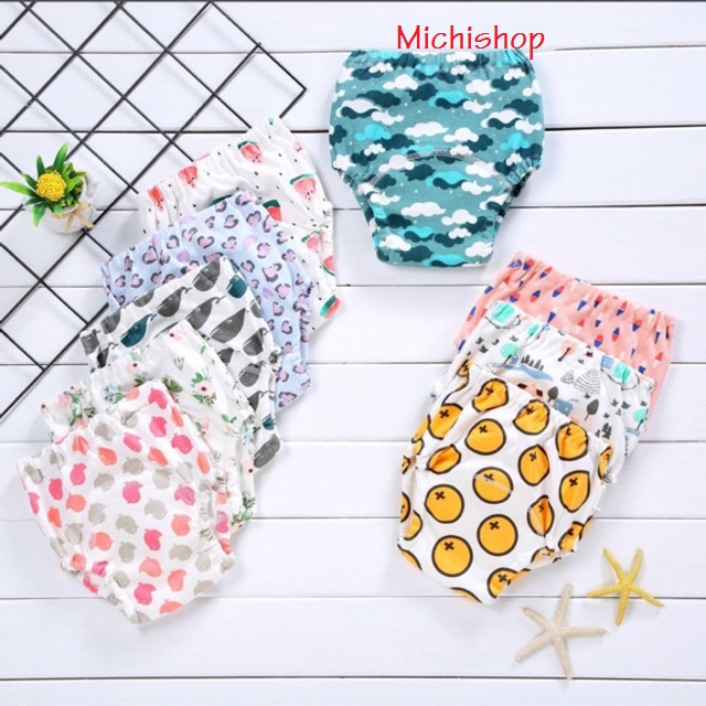 Bộ 5 Quần Tập Bỏ Bỉm Goodmama