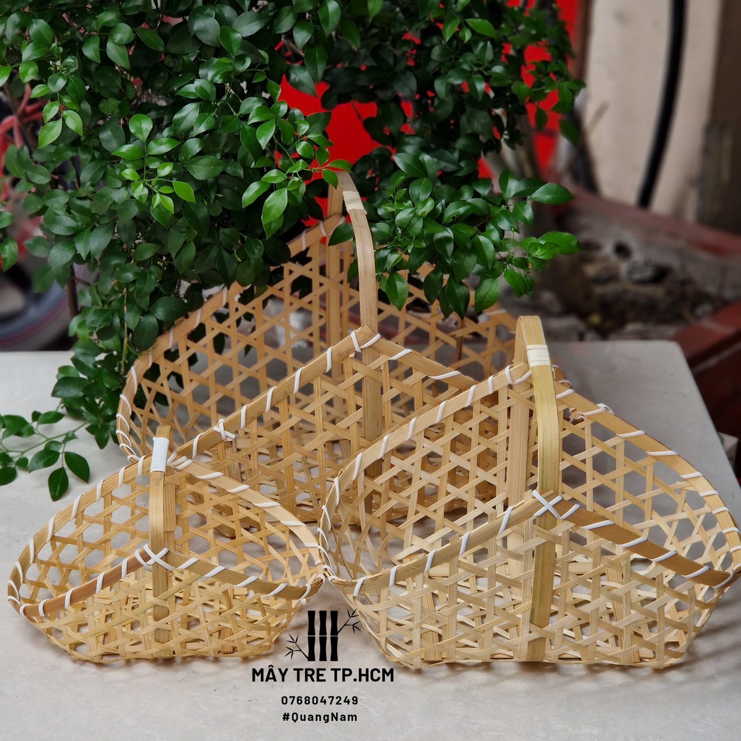 Giỏ tre, giỏ quà tết, giỏ đựng quà biếu, giỏ set quà, giỏ đựng trái cây ...