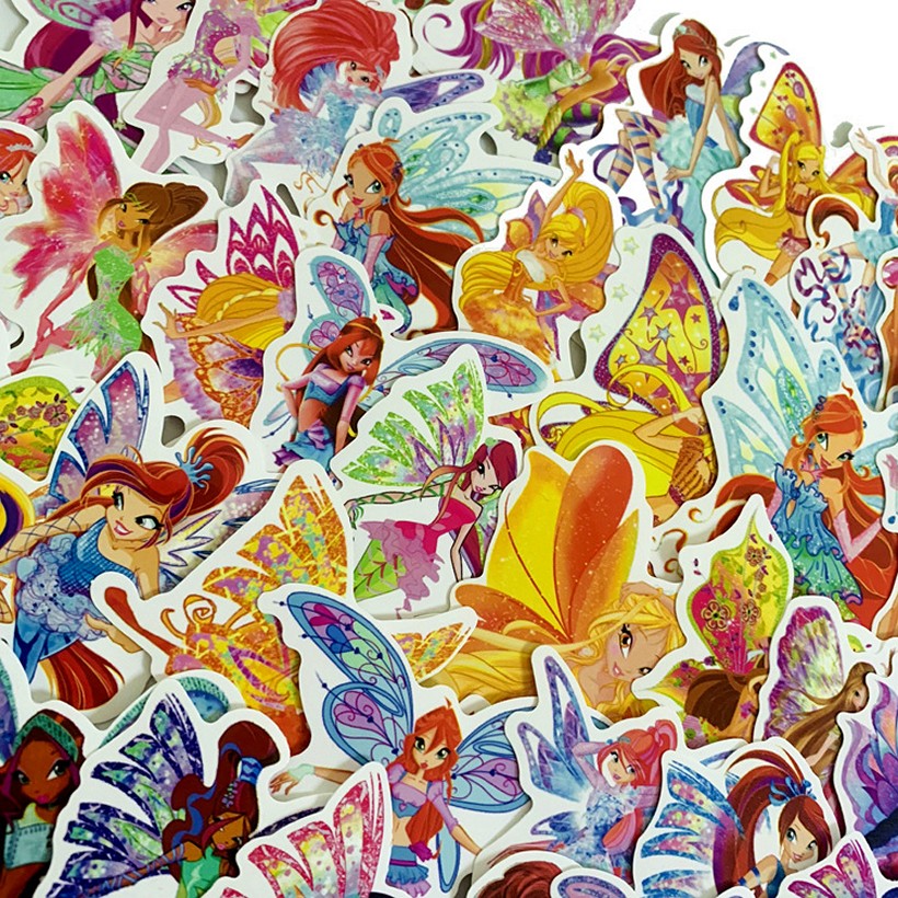 Set 30-60 Sticker WINX CÔNG CHÚA PHÉP THUẬT - WinX Princess