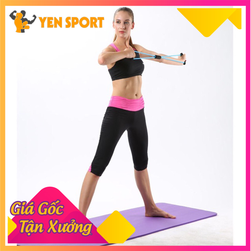Dây kéo đàn hồi số 8 tập thể thao đa năng