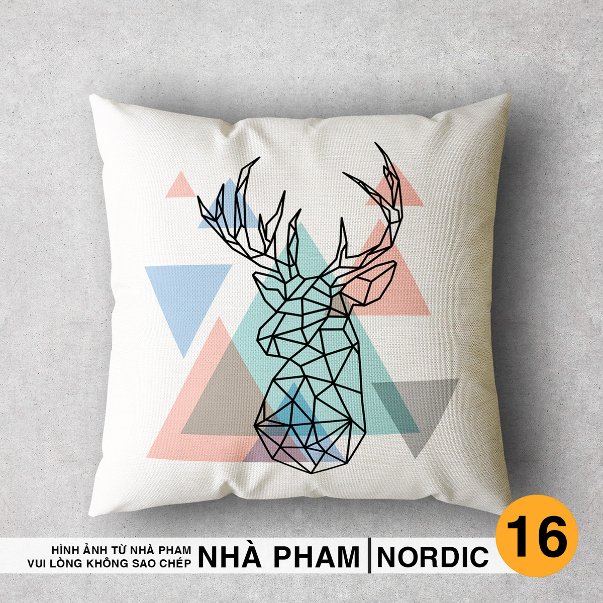 Gối Sofa Gối Trang Trí NORDIC (1-20) (45x45cm)