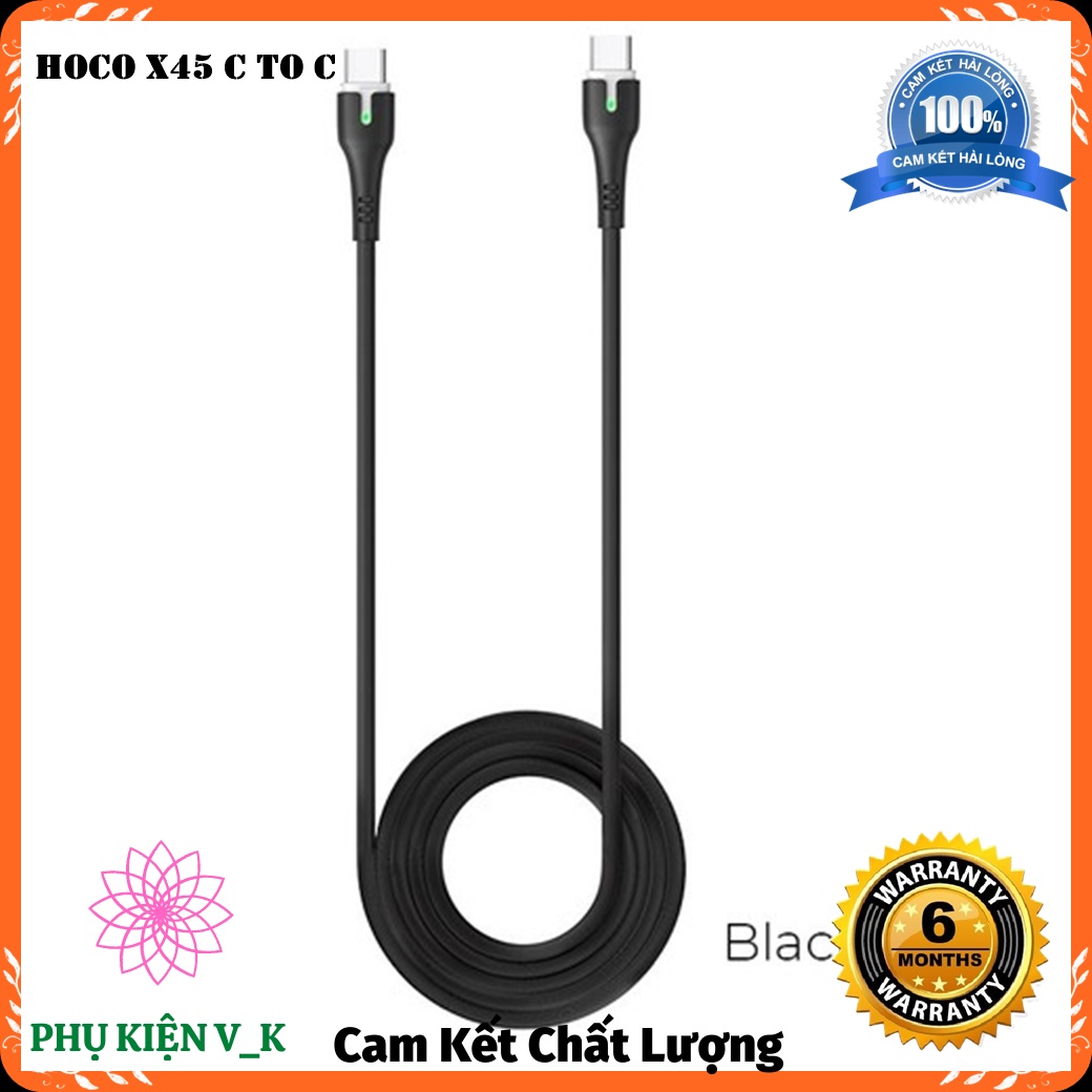 (Giá Hủy Diệt) Cáp Sạc Nhanh Type C to Type C 60W- Hàng Chính Hãng