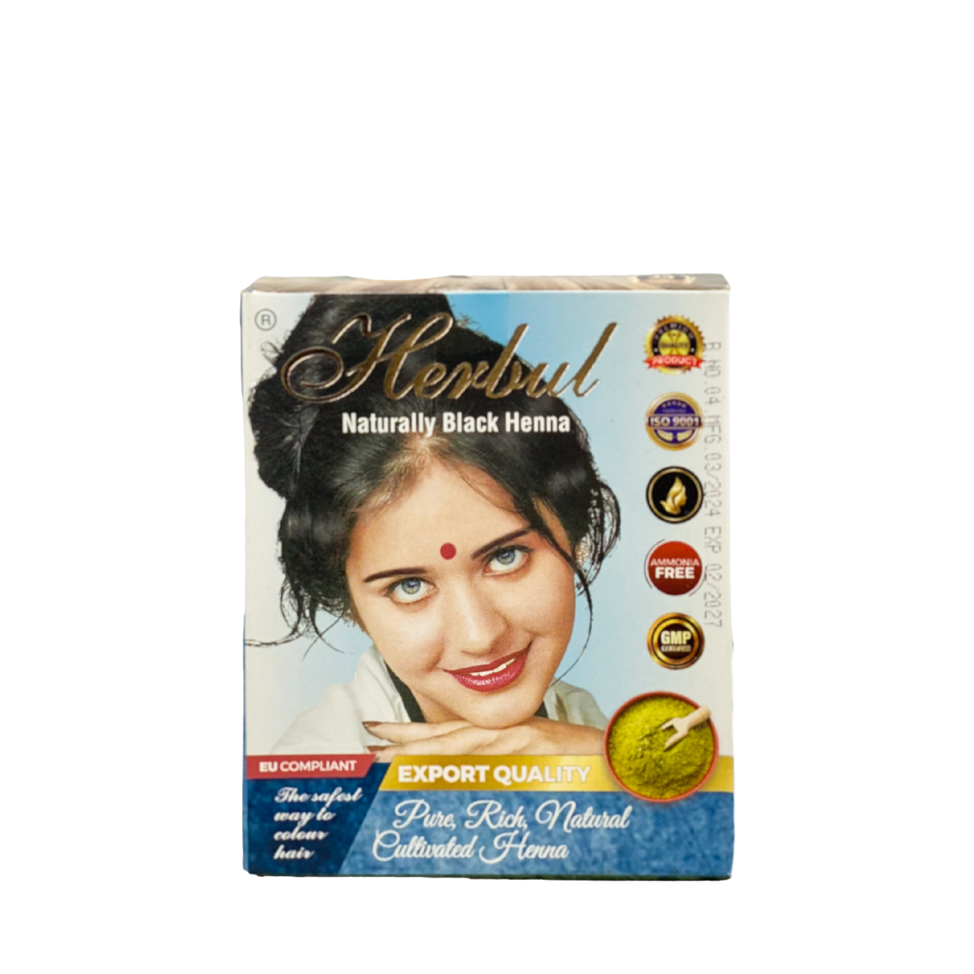 Bột nhuộm tóc thảo dược Henna - Đen 60g