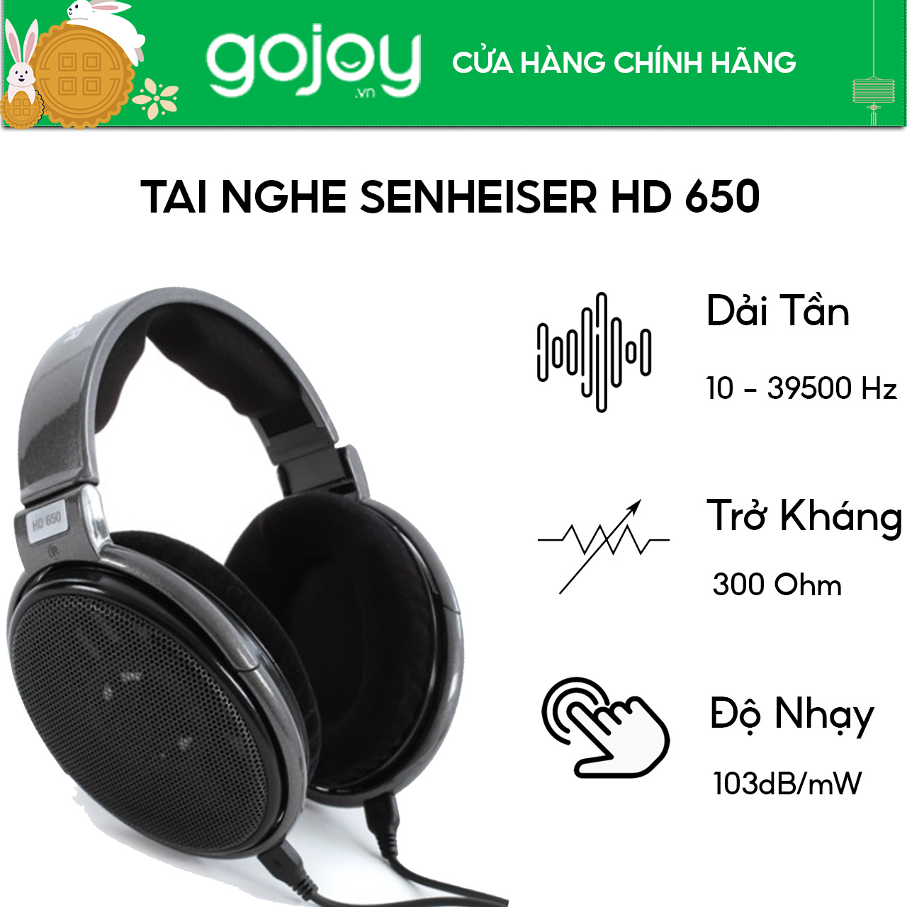 SENNHEISER HD 650 Audiophile Headphones