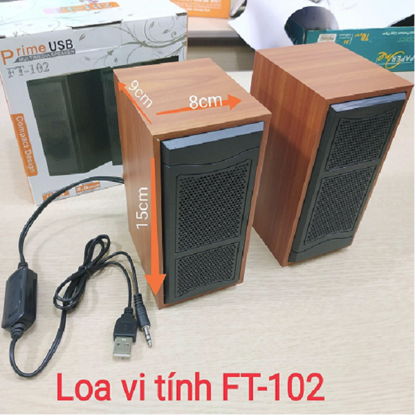 Loa vi tính 2.0 FT-102 - AT