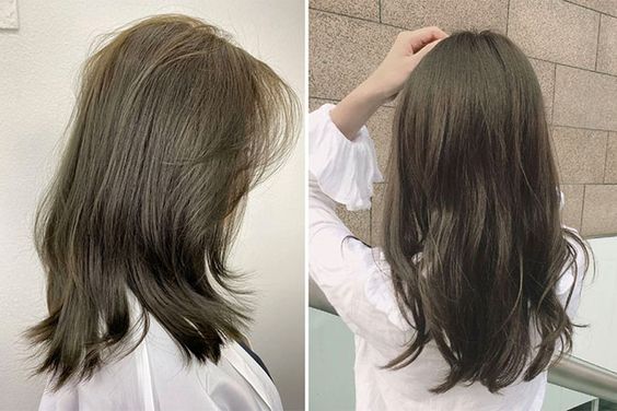 Thuốc nhuộm tóc màu Nâu Tây Lạnh (kèm oxi và găng tay)