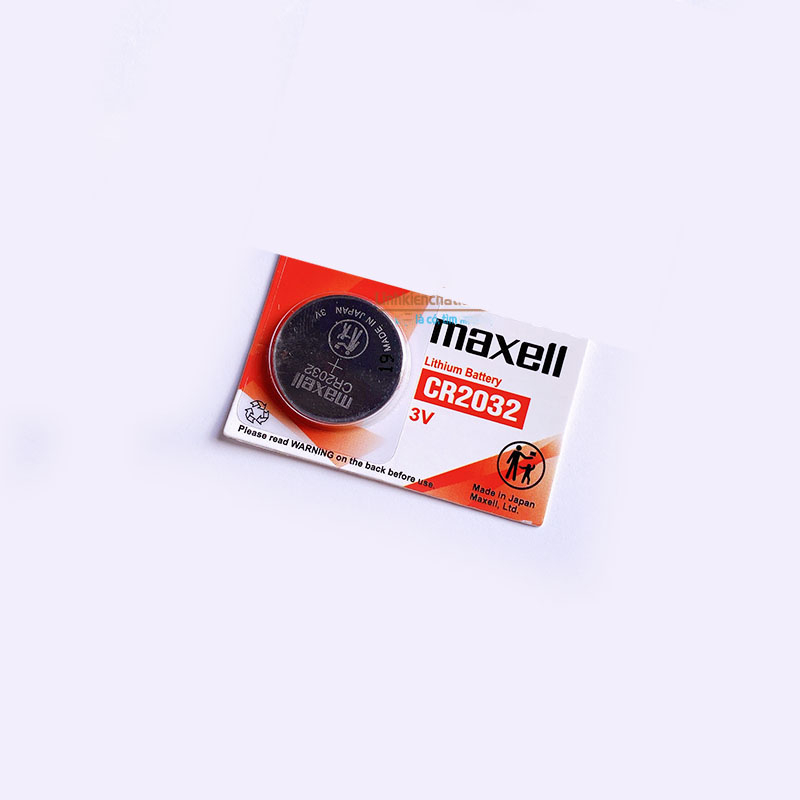 Combo 5 viên pin Cr2032, pin Cmos Maxell lithium 3V