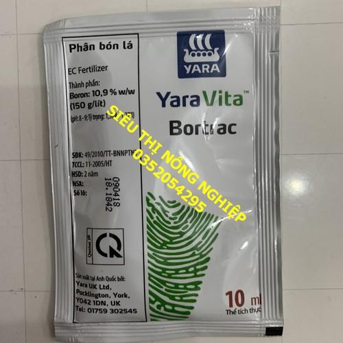Bộ 3 gói Phân bón chống rụng - trái non - Yara Vita Botrac gói 10ml