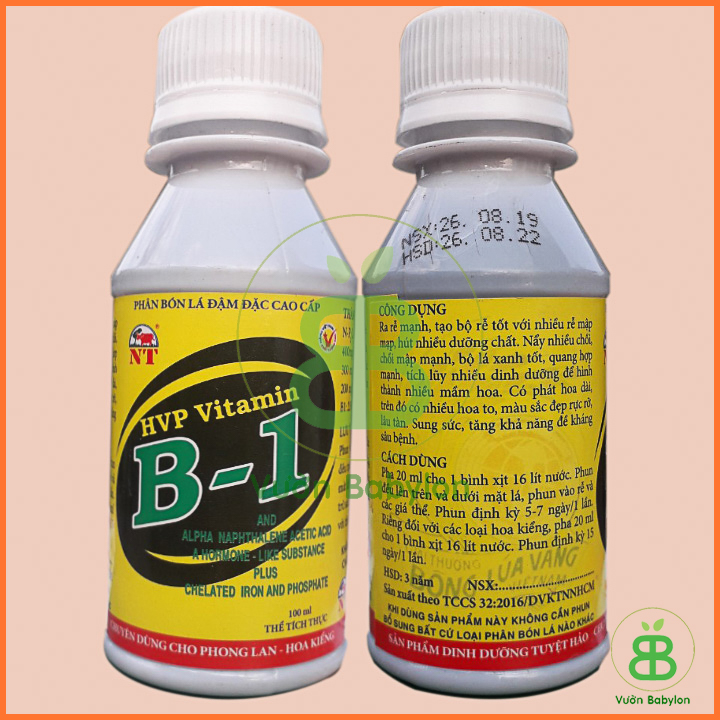 Phân Bón Lá Vitamin B1 Chuyên Cho Phong Lan 100ml