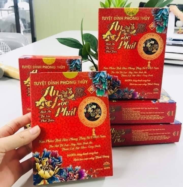 2 hộp BỘT PHONG THỦY Alofa loại mới