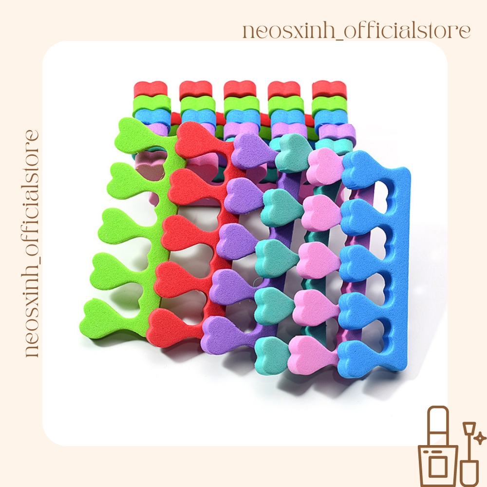 Kẹp Xốp Tách Móng Tay Móng Chân - Neosxinh Nails