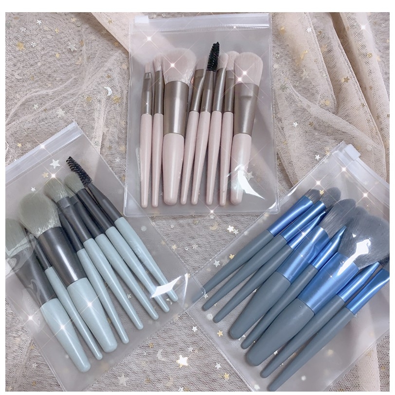 Set 8 Cây Cọ Trang Điểm Siêu Xinh