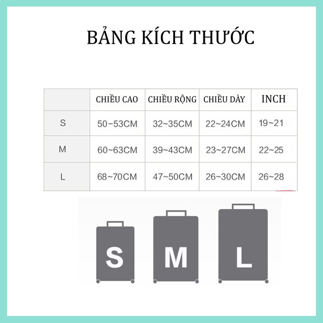 👏Vỏ bọc Vali hành lý du lịch Hình Khủng Long