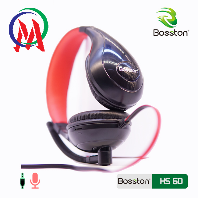 [HCM]Head phone chụp tai kèm MIC Bosston HS60
